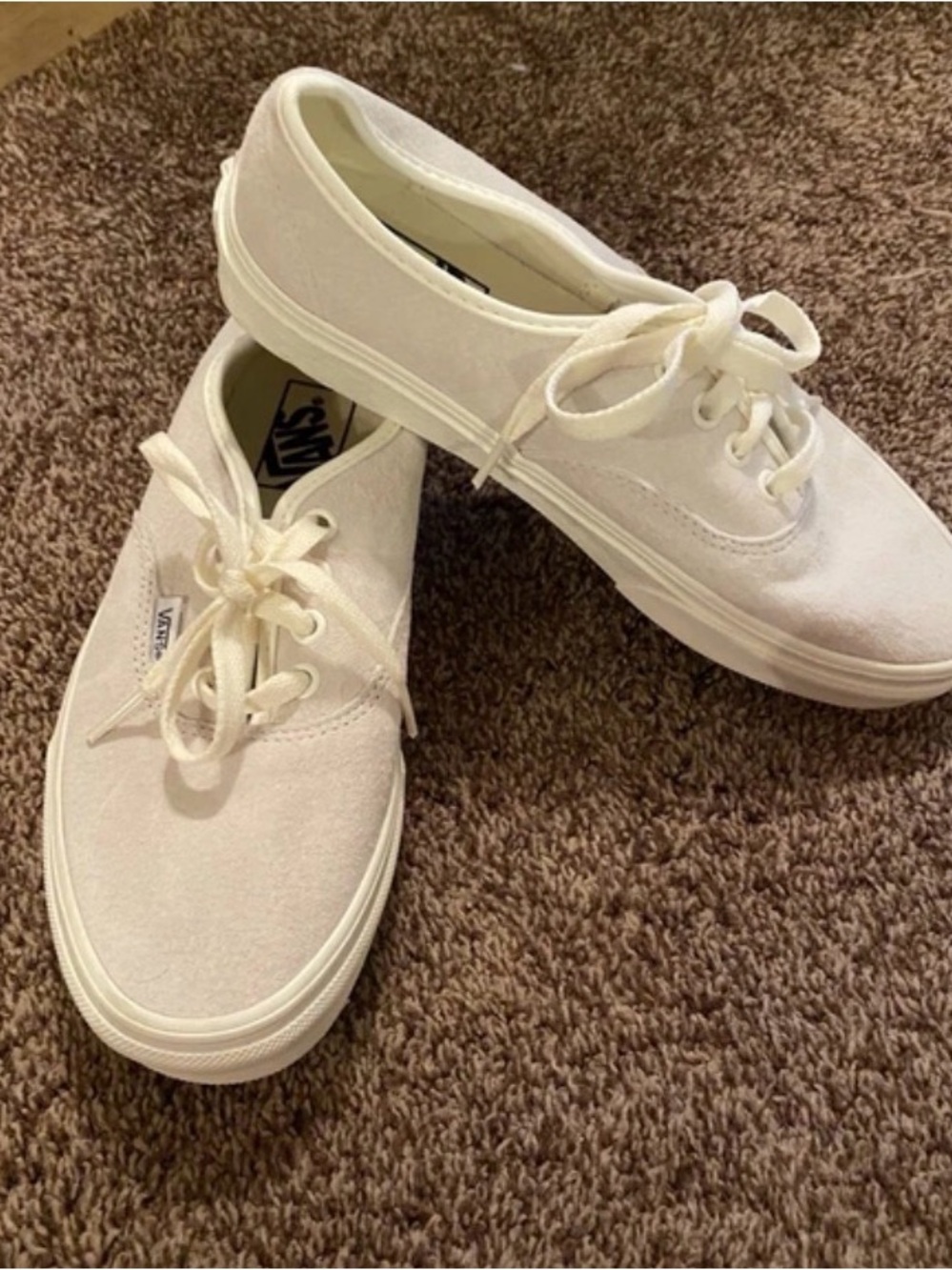 Vans Suede Sneakers - cream/white color